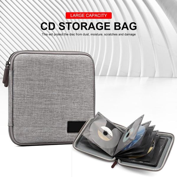 

car organizer 2021 cd dvd disc storage bag accessories portable wallet for cars space saving