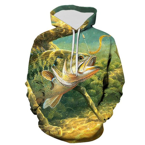 

men's hoodies & sweatshirts 2021 men women children carp fishing 3d printed streetwear fashion pullover boy girl kids hoody coat, Black