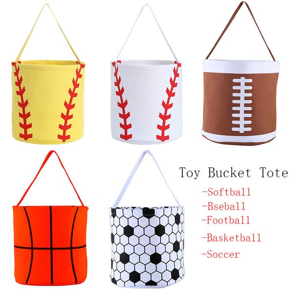 

baseball basket easter basket easter eggs hunt bag for kids candy gift toy bucket tote