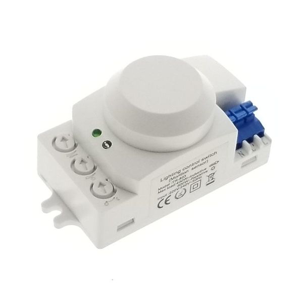 

smart home control 360 degree detection intelligent microwave motion light sensor switch 220-240v 5.8ghz cw radar ism band 3-2000lux ambient