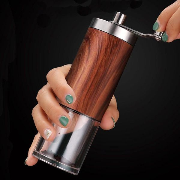 

manual coffee grinders grinder portable hand grind machine mill with double bearing positioning