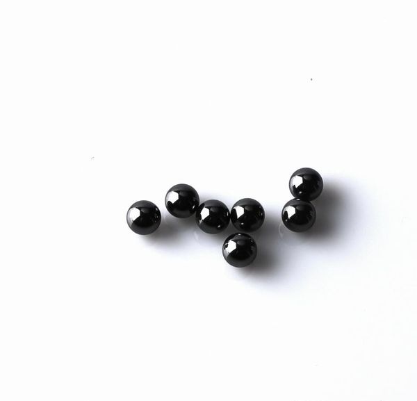 Silicon carboneto esfera sic terps pérolas 6mm preto terp contas fumar acessórios para quartzo banger pregos de vidro água Bongs Dab