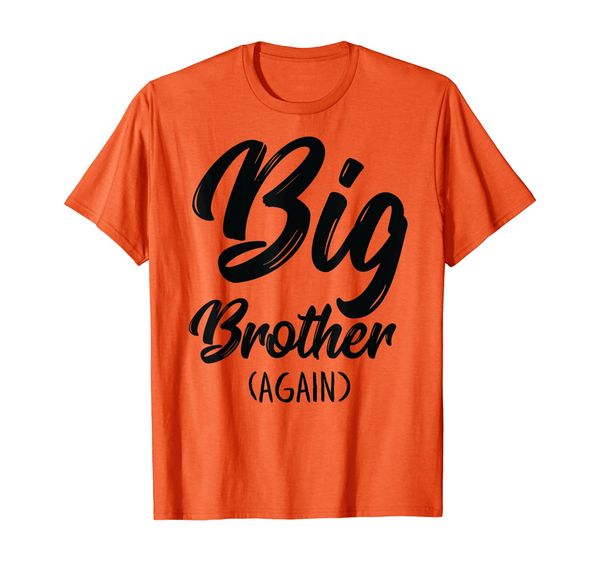 

big brother again shirt kids boys brother to be announcement t-shirt, White;black