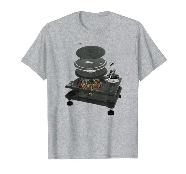 

1210 mk2 dj-turntable exploded, White;black