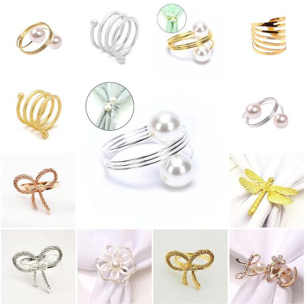 

1pcs napkin ring chairs buckles event decoration crafts for wedding rhinestone bows wedding party decoration accessories hot
