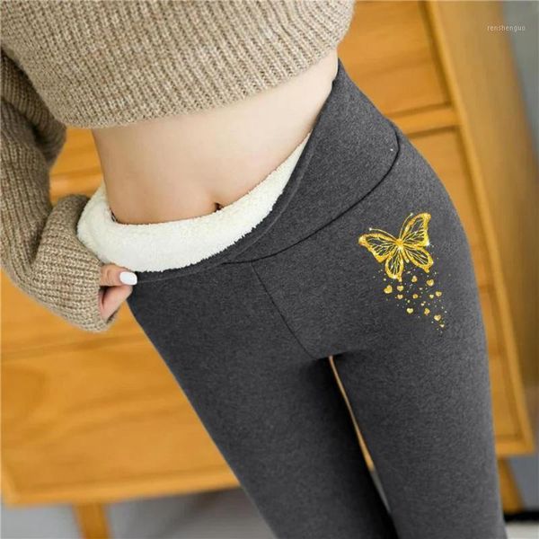 

women's pants & capris stretchy lady high waist good elasticity thermal tight for outdoor, Black;white