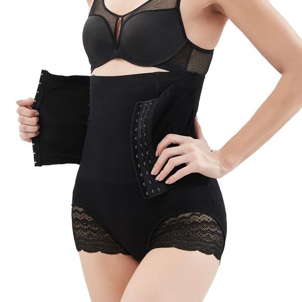 

women's shapers tummy control bulifting panties high waist corset shaper pants seamless shapewear postpartum trainer, Black;white