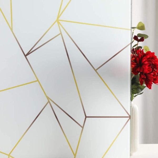 

window stickers cling stained glass sticker uv rejection heat control for home privacy film modern white non-adhesive door static