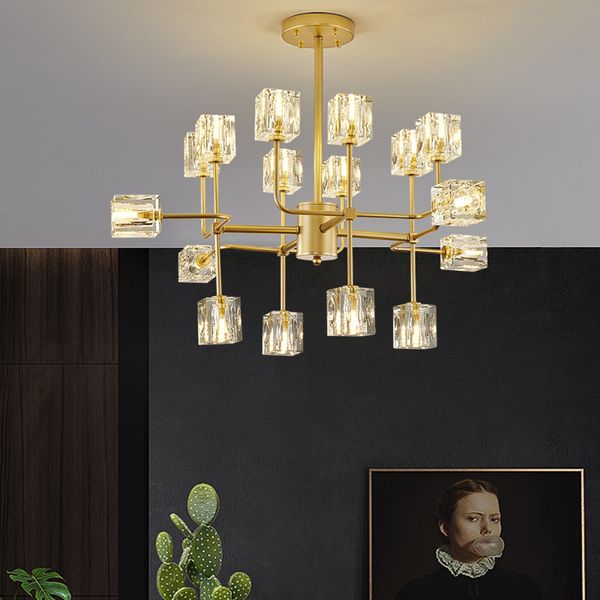 

2021 new moderno led lustre de ouro elegante sala estar jantar quarto luz estilo nrdico minimalista famlia interior conduziu a lmpada pingen