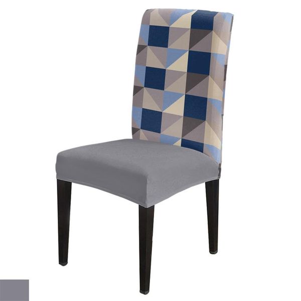 

chair covers geometric triangle dining room spandex elastic for wedding el banquet