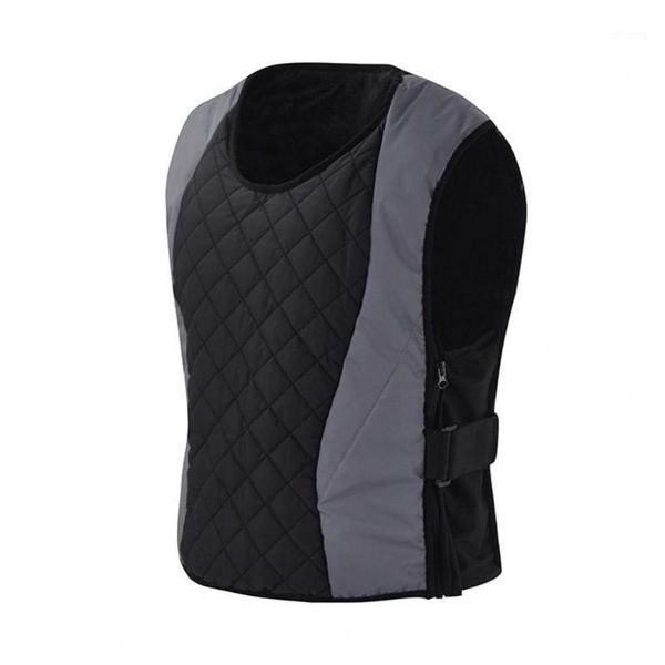 

men's jackets cycling men vest sleeveless keep warm waist adjustable waterproof polyester outdoor black for hiking, Black;brown