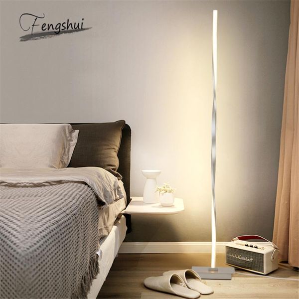 

modern dimming led floor lamp for living room standing pole led floor light decor stand lamp for bedrooms offices bright indoor
