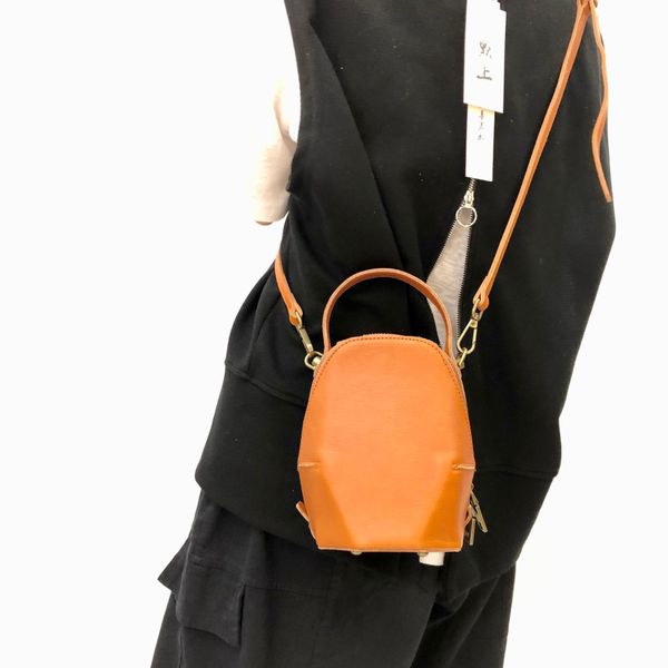 

handmade leather single shoulder crossbody bag hand small bag women's style