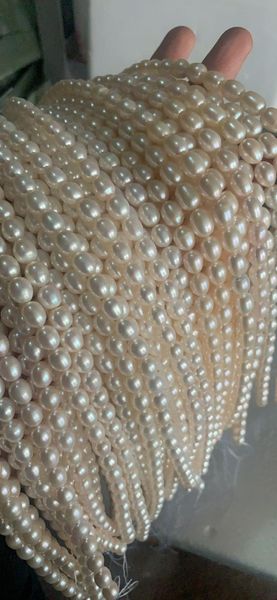 

chains pearl necklace freshwater 8mm-9mm price negotiation, Silver