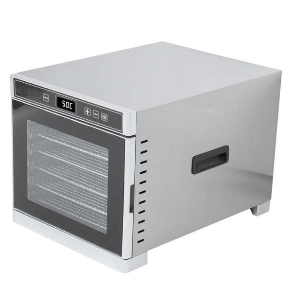 

dehydrators 6 trays food dehydrator snacks dehydration dryer fruit vegetable meat drying machine stainless steel beef jerky 600w