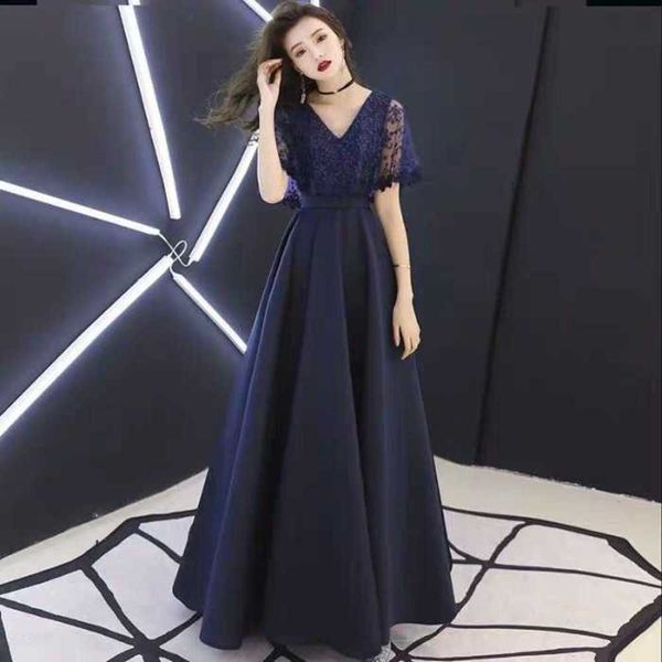 

dinner host long simple toasting bridesmaid lace dress, White;black