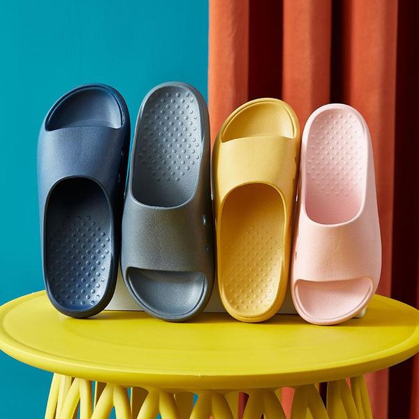 

slippers mdmupaogot women's sandals 2021 indoor flat with eva summer shoes for women massage household bathroom slides wholesale, Black