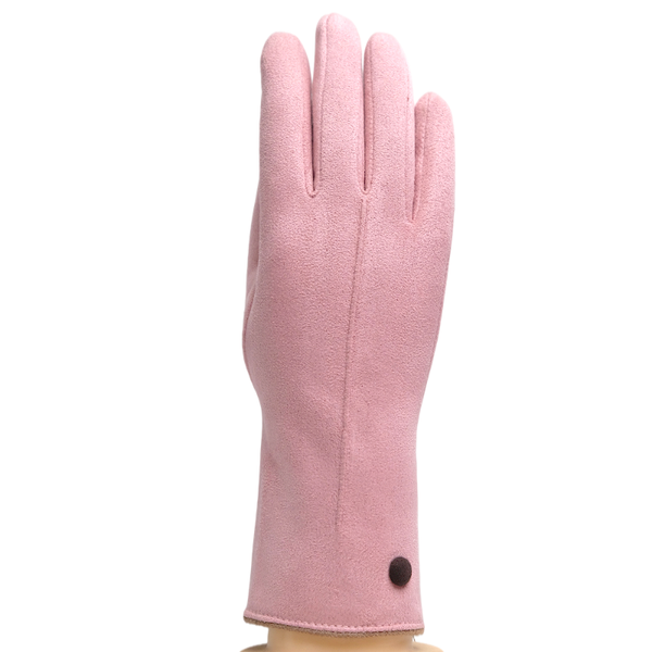 

five fingers gloves suede skin texture, Blue;gray