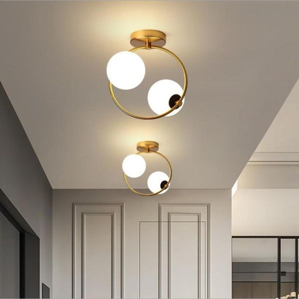 

ceiling lights magic bean glass aisle light led ring suspension for entrance cloakroom balcony el corridor interior deco