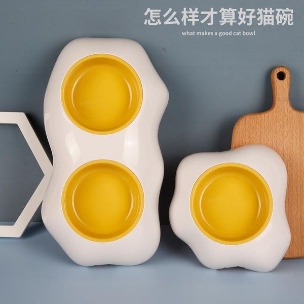 

cat bowls & feeders pet supplies bowl drinking tableware egg yolk