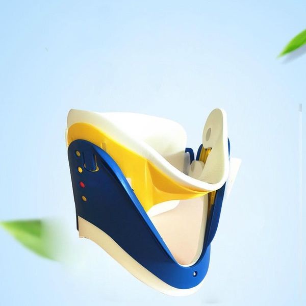 

neck support brace neck spine stretchy collar pain relif, Black;blue