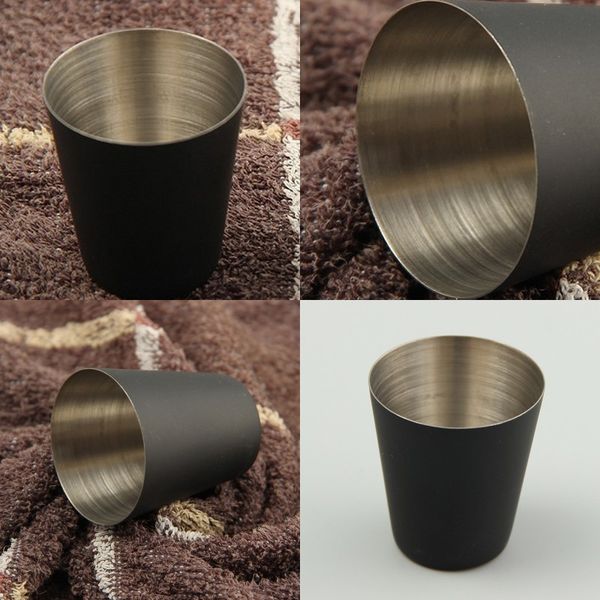 

25ml stainlesss steel pink and black sglass for hip flask 156 s2