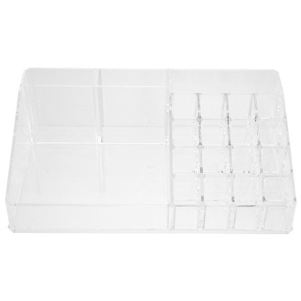 

storage boxes & bins cosmetic palettes holder nail polish organizer clear lipstick display divider