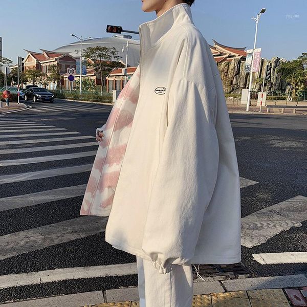 

double jacket in spring 2021 men's jackets, Black;brown