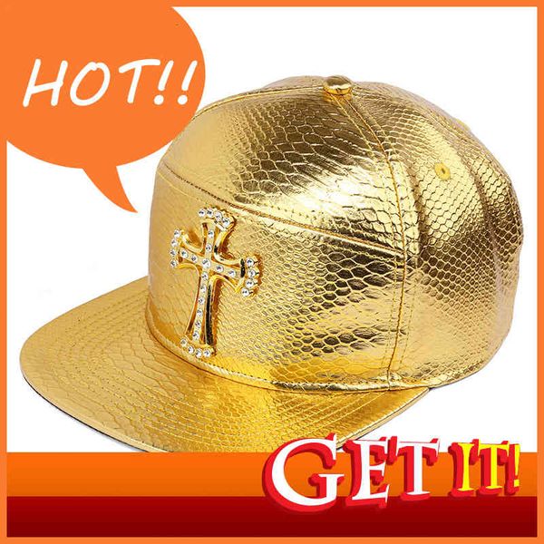 

for hat cap men woman baseball spu leather crocodile cross tide hip hop flat brim men's and women's, Blue;gray