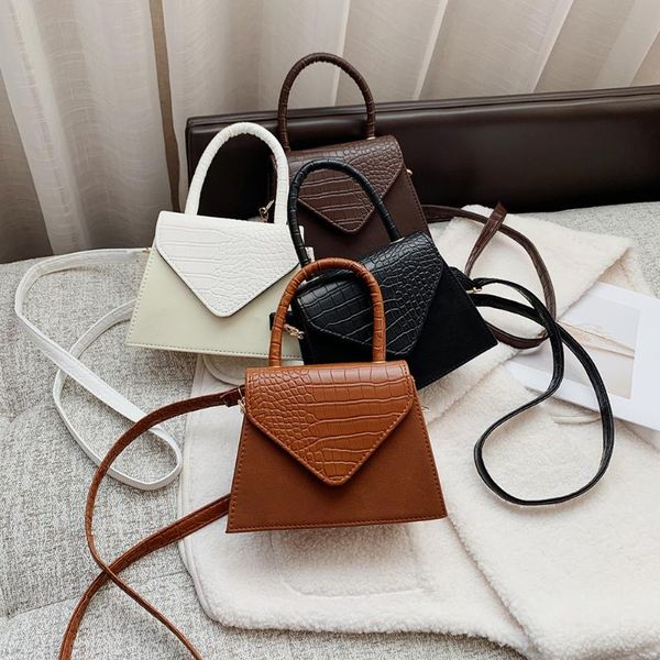 

evening bags totes women alligator pattern handbag pu shoulder messenger bag female 2021 fashion daily lady elegant handbags