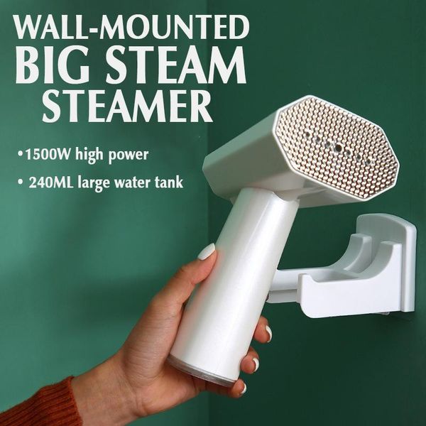 

100-240v handheld fabric steamer 15 seconds fast-heat 1500w powerful garment steamer for home travelling portable steam iron