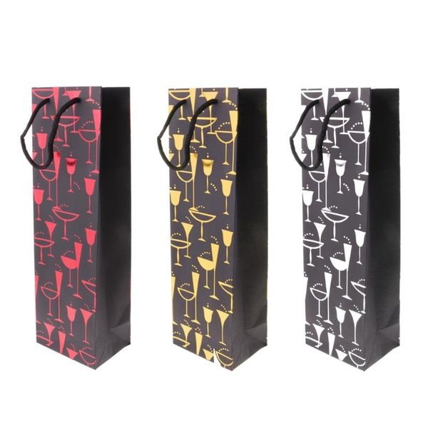 

gift wrap 5 pieces elegant paper wine bags for wedding ceremony souvenir gifts
