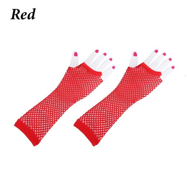 100Pairs / 200 pcs verão luva sexy mulheres anti-uv luvas de condução cosplay gótico longo de dedos de dedos Mish Mittens Streetwear