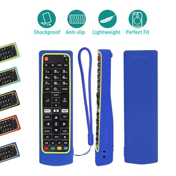 

silicone cases akb74915324 akb75095308 for lg smart tv remote control akb74915305 akb73715601 shockproof protective covers