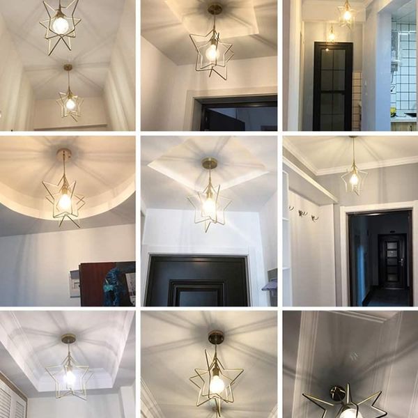 

ceiling lights nordic crystal chandeliers chandelier hallway lamp led luminaria