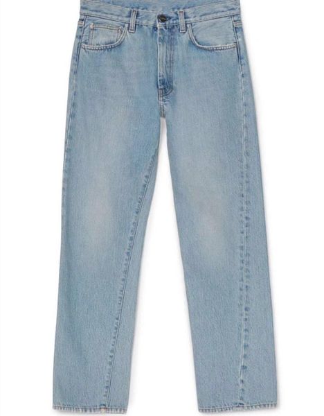 

women's jeans women simple solid color denim pants casual clothing bottom, Blue