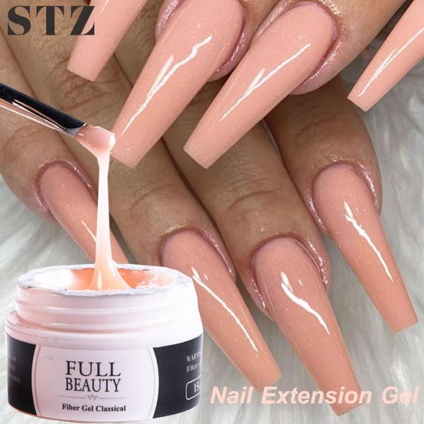 

nail art kits 15ml extension gel fast building poly quick uv builder polish acrylic nails forms french tips manicure tools #1623