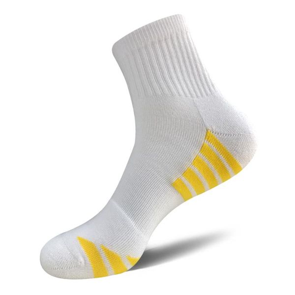 

sports socks men outdoor sport elite cotton running towel bottom cycling basketball men's, Black