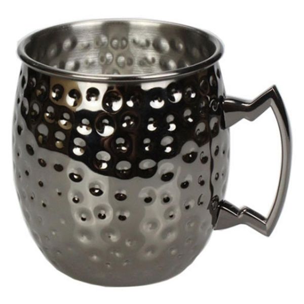 

530ml 18 ounces moscow mule mug stainless steel hammered beer cup coffee cup bar drinkware mule cocktail special glass