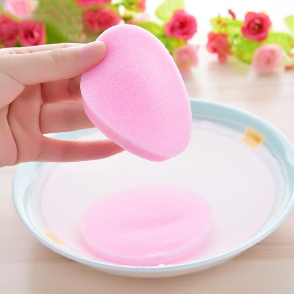 

sponges, applicators & cotton 12pcs/bag cosmetic puff compressed cleansing sponge facial cleanser washing pad foundation powder