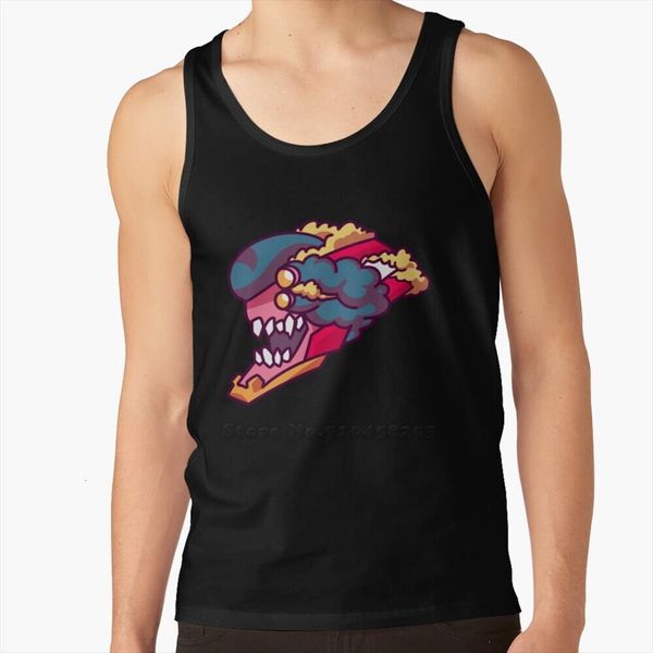 

unit 02 berserk men vest loose gym sport jogging casual printing boys trend evangelion nge asuka langley the, White;black