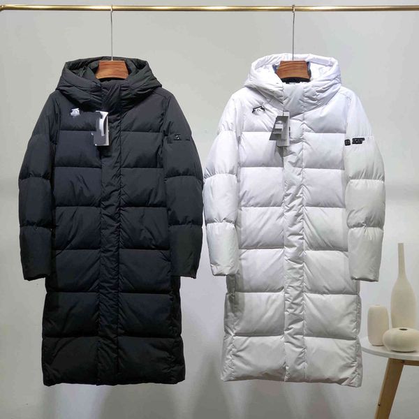 

d + di 2021 winter korean version casual loose and thin knee plus thick down new jacket, Black