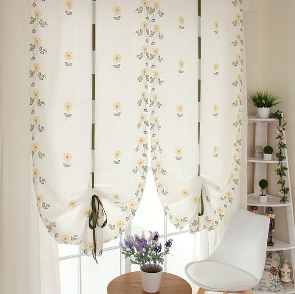 

curtain & drapes daisies balloon curtains broken roman