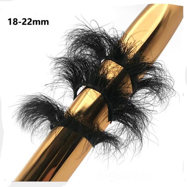 

false eyelashes mink lashes dramatic fluffy 18-20mm long messy reusable cruelty eye lash