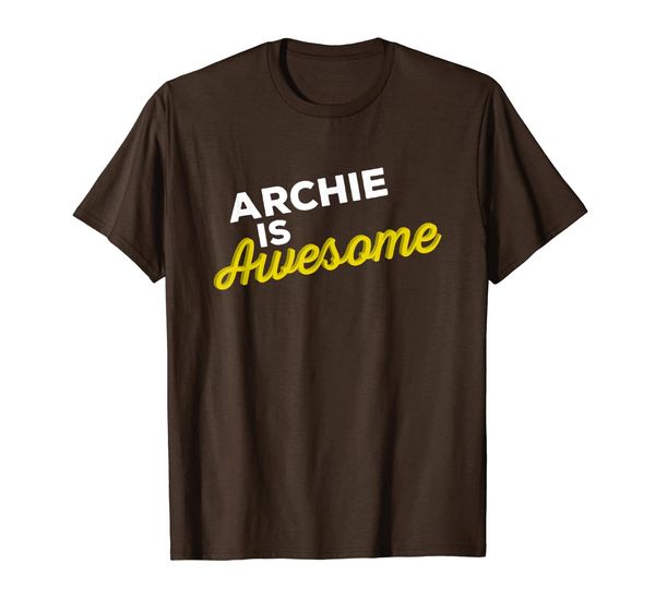 

ARCHIE IS AWESOME Support Team Positive Cheer Fan T-Shirt, Mainly pictures