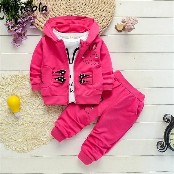 

spring autumn baby girls clothing set casual long sleeved t shirt denim overalls jeans pants kids clothes, White
