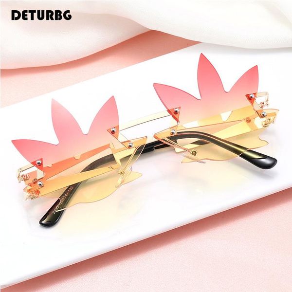 

sunglasses funny rimless women's luxury metal frame eye wear beach party sun glasses shades for women uv400 sg067, White;black