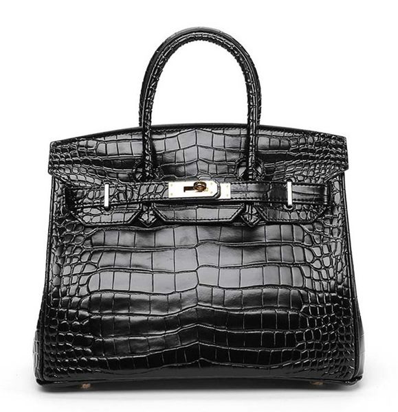 

designer handbags st. emma's orchid crocodile bag 2021 leather women's birkin bag fashion atmosphere one shoulder messenger handba