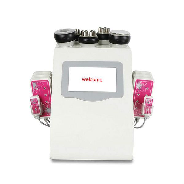 

5/6/8/9 in 1 40k cavitation vacuum ultrasonic cavitation rf fat reduction lipo laser body slimming machine