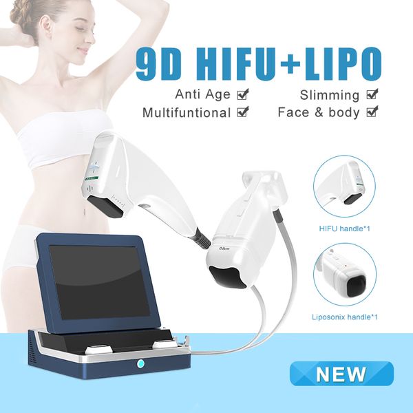 

202 2in1 liposonix 9d hifu machine liposonix slimming beauty hifu face lifting skin tightening beauty machine liposonix